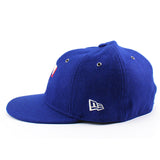 ニューエラ キャップ RC59FIFTY テキサス レンジャーズ MLB MELTON WOOL FITTED CAP ROYAL BLUE
