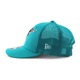 ニューエラ メッシュキャップ LP9FIFTY フロリダ マーリンズ MLB TRUCKER MESH CAP TEAL