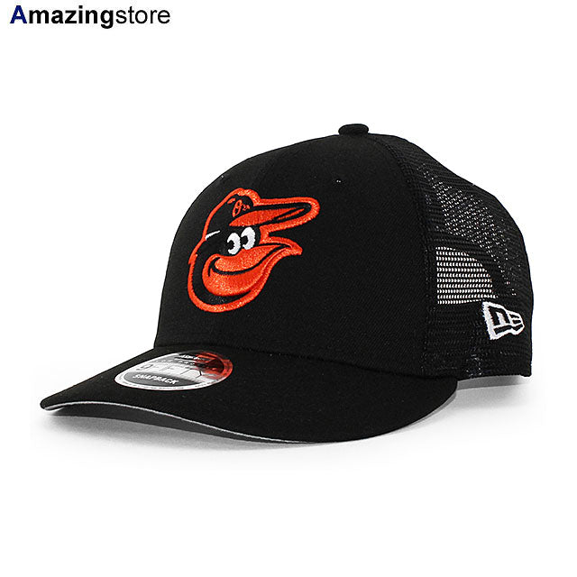 ニューエラ メッシュキャップ LP9FIFTY ボルチモア オリオールズ MLB TRUCKER MESH CAP BLACK –  Amazingstore