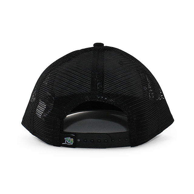 ニューエラ メッシュキャップ LP9FIFTY タンパベイ デビルレイズ MLB TRUCKER MESH CAP BLACK