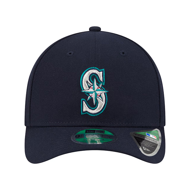 ランディ ジョンソン永久欠番記念モデル ニューエラ キャップ 9FORTY M-CROWN シアトル マリナーズ MLB NUMBER RETIREMENT SIDE PATCH SNAPBACK CAP NAVY