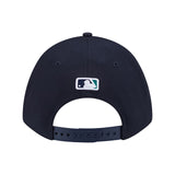 ランディ ジョンソン永久欠番記念モデル ニューエラ キャップ 9FORTY M-CROWN シアトル マリナーズ MLB NUMBER RETIREMENT SIDE PATCH SNAPBACK CAP NAVY
