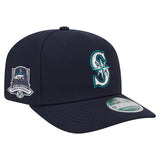 ランディ ジョンソン永久欠番記念モデル ニューエラ キャップ 9SEVENTY シアトル マリナーズ MLB NUMBER RETIREMENT SIDE PATCH SNAPBACK CAP NAVY