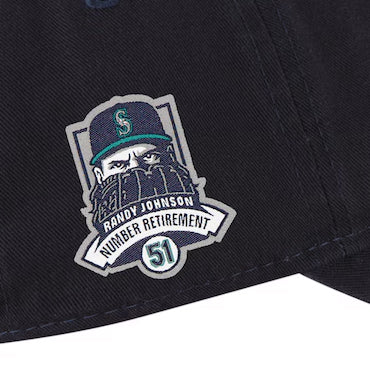 ランディ ジョンソン永久欠番記念モデル ニューエラ キャップ 9TWENTY MLB NUMBER RETIREMENT SIDE PATCH STRAPBACK CAP NAVY