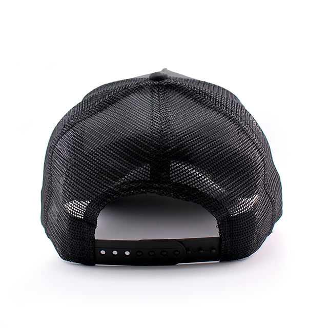 ニューエラ メッシュキャップ マンチェスター ユナイテッド FC PREMIER LEAGUE E-FRAME REFLECTIVE TRUCKER MESH CAP BLACK