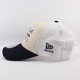 ニューエラ メッシュキャップ オラクル レッドブル レーシング SEASONAL E-FRAME TRUCKER MESH CAP CREAM-NAVY