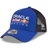 ニューエラ メッシュキャップ オラクル レッドブル レーシング CASQUETTE E-FRAME TRUCKER MESH CAP BLUE-NAVY