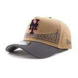 シティコネクト ニューエラ キャップ 9FORTY スナップバック ニューヨーク メッツ MLB CITY CONNECT A-FRAME ALTERNATE SNAPBACK CAP KHAKI