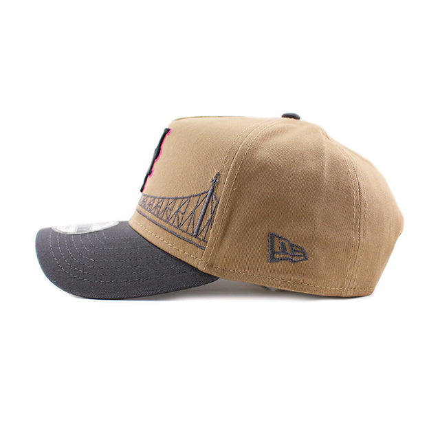 シティコネクト ニューエラ キャップ 9FORTY スナップバック ニューヨーク メッツ MLB CITY CONNECT A-FRAME ALTERNATE SNAPBACK CAP KHAKI