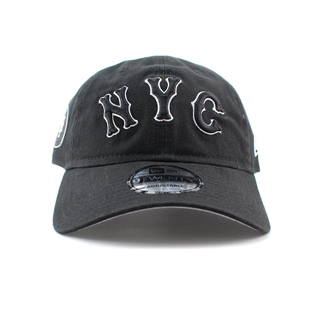 シティコネクト キャップ ニューエラ 9TWENTY ストラップバック ニューヨーク メッツ MLB CITY CONNECT STRAPBACK CAP BLACK