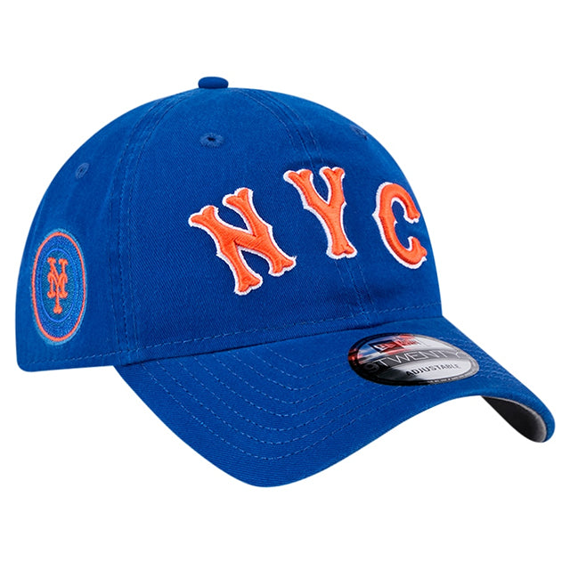 シティコネクト キャップ ニューエラ 9TWENTY ストラップバック ニューヨーク メッツ MLB CITY CONNECT STRAPBACK CAP BLUE