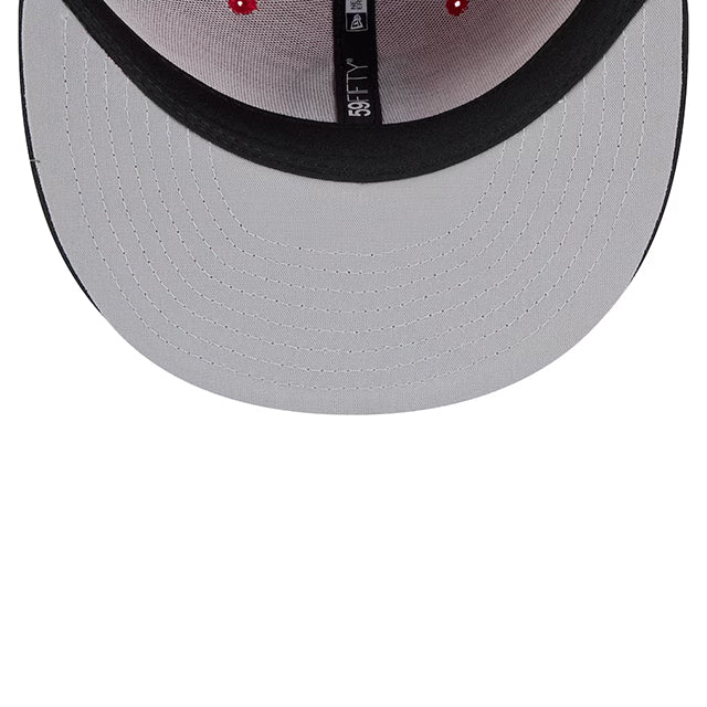 ニューエラ キャップ 59FIFTY バーミングハム バロンズ MiLB ON-FIELD ALTERNATE AUTHENTIC FITTED CAP RED-BLACK