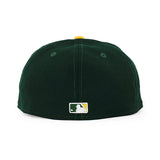 ニューエラ 59FIFTY オークランド アスレチックス 【MLB OLD AUTHENTIC COLOR 1999-2006 HOME FITTED CAP/GREEN-GOLD】 NEW ERA OAKLAND ATHLETICS