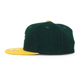 ニューエラ 59FIFTY オークランド アスレチックス 【MLB OLD AUTHENTIC COLOR 1999-2006 HOME FITTED CAP/GREEN-GOLD】 NEW ERA OAKLAND ATHLETICS