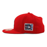 ニューエラ キャップ 59FIFTY セントルイス カージナルス MLB 2006 WORLD SERIES GAME FITTED CAP RED