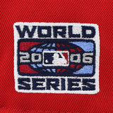 ニューエラ キャップ 59FIFTY セントルイス カージナルス MLB 2006 WORLD SERIES GAME FITTED CAP RED