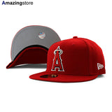 ニューエラ キャップ 59FIFTY ロサンゼルス エンゼルス MLB AC OTC FITTED CAP RED NEW ERA LOS ANGELES ANGELS