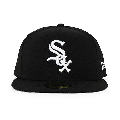 ニューエラ キャップ 59FIFTY シカゴ ホワイトソックス MLB AC OTC FITTED CAP BLACK NEW ERA CHICAGO WHITE SOX