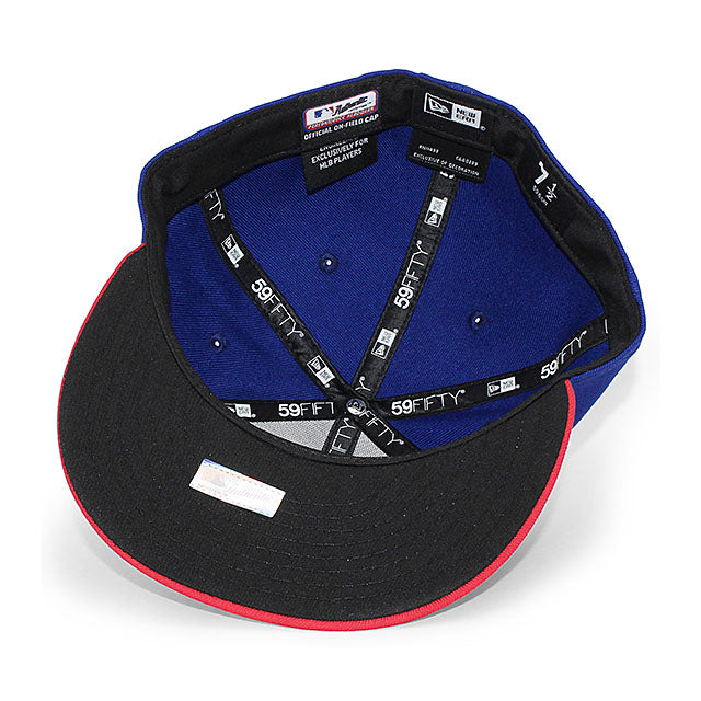 ニューエラ キャップ 59FIFTY フィラデルフィア フィリーズ MLB ON-FIELD AUTHENTIC ALTERNATE FITTED CAP BLUE RED NEW ERA PHILADELPHIA PHILLIES 13554983