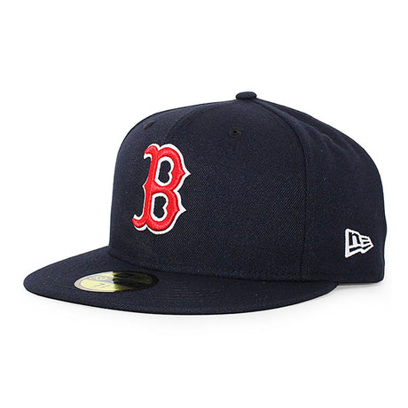 ニューエラ キャップ 59FIFTY ボストン レッドソックス MLB ON-FIELD AUTHENTIC GAME FITTED CAP NAVY