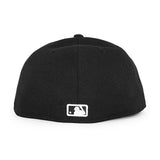 ニューエラ キャップ 59FIFTY ミルウォーキー ブルワーズ MLB TEAM BASIC FITTED CAP BLACK WHITE