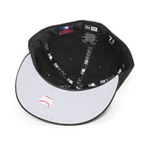 ニューエラ キャップ 59FIFTY ミルウォーキー ブルワーズ MLB TEAM BASIC FITTED CAP BLACK WHITE