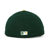 ニューエラ キャップ 59FIFTY オークランド アスレチックス MLB ON FIELD AUTHENTIC HOME LC LOW-CROWN FITTED CAP LP GREEN GOLD