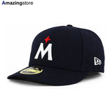 ニューエラ キャップ 59FIFTY ミネソタ ツインズ MLB ON FIELD AUTHENTIC ROAD LC LOW CROWN FITTED CAP LP NAVY