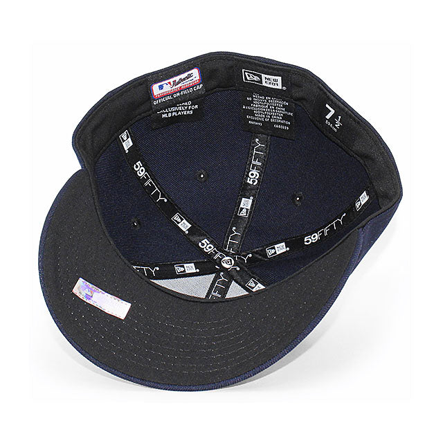 ニューエラ キャップ 59FIFTY ミネソタ ツインズ MLB ON FIELD AUTHENTIC ROAD LC LOW CROWN FITTED CAP LP NAVY