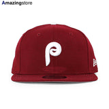 ニューエラ 9FIFTY フィラデルフィア フィリーズ MLB 1981 COOPERSTOWN REPLICA SNAPBACK CAP BURGUNDY NEW ERA PHILADELPHIA PHILLIES