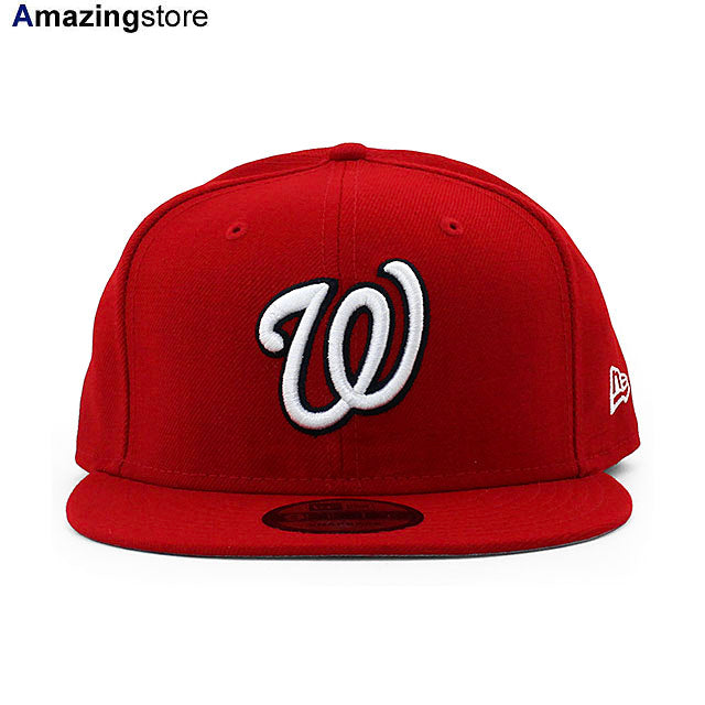 ニューエラ 9FIFTY ワシントン ナショナルズ MLB REPLICA HOME SNAPBACK CAP RED NEW ERA WASHINGTON NATIONALS
