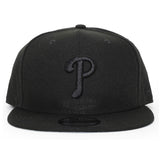 ニューエラ キャップ 9FIFTY スナップバック フィラデルフィア フィリーズ MLB TEAM BASIC SNAPBACK BLACKOUT