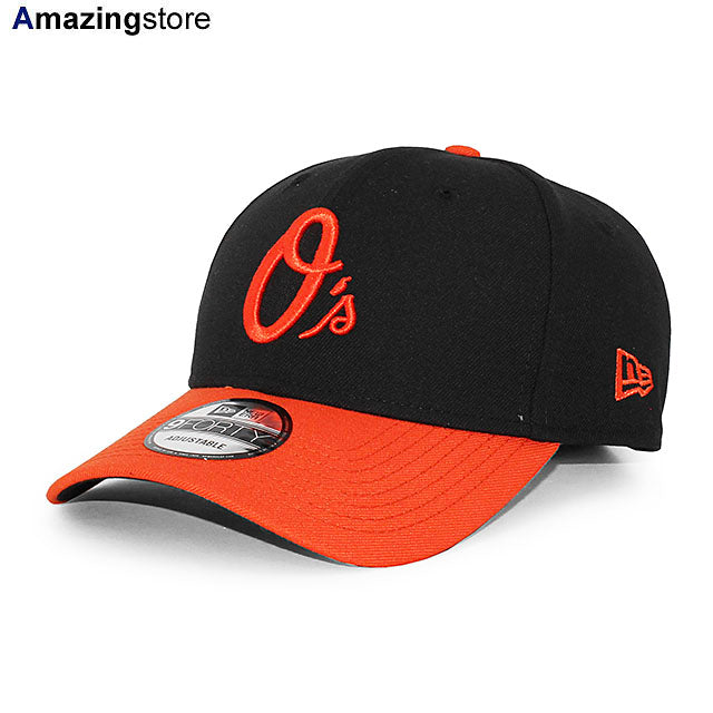 ニューエラ キャップ 9FORTY ボルチモア オリオールズ MLB THE LEAGUE ALT ADJUSTABLE CAP BLACK ORANGE