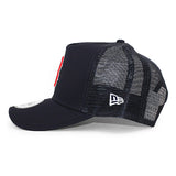 ニューエラ メッシュキャップ 9FORTY ボストン レッドソックス MLB TRUCKER MESH CAP NAVY