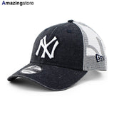 ニューエラ メッシュキャップ 9FORTY ニューヨーク ヤンキース MLB COOPERSTOWN 1934 WASHED TRUCKER MESH CAP NAVY