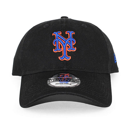 ニューエラ キャップ 9TWENTY ストラップバック ニューヨーク メッツ MLB CORE CLASSIC STRAPBACK CAP BLACK