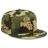 ニューエラ キャップ 59FIFTY シカゴ ホワイトソックス 2024 MLB ARMED FORCES STARS N STRIPES FITTED CAP