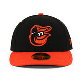 ニューエラ キャップ 59FIFTY ボルチモア オリオールズ MLB ON-FIELD AUTHENTIC ROAD LC LOW CROWN FITTED CAP LP BLACK