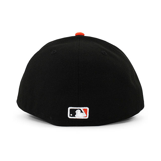 ニューエラ キャップ 59FIFTY ボルチモア オリオールズ MLB ON-FIELD AUTHENTIC ROAD LC LOW CROWN FITTED CAP LP BLACK