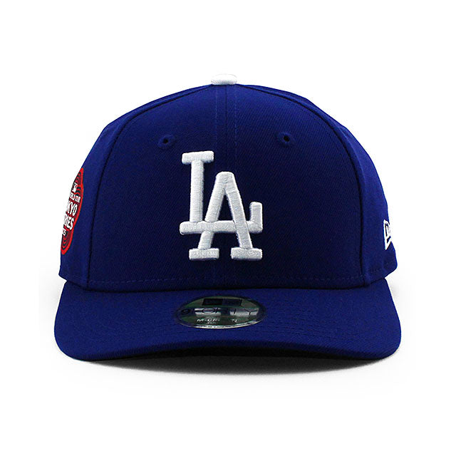 2025開幕東京シリーズモデル 子供用 ニューエラ 9FORTY M-CROWN ロサンゼルス ドジャース MLB TOKYO SERIES YOUTH SNAPBACK CAP ROYAL BLUE