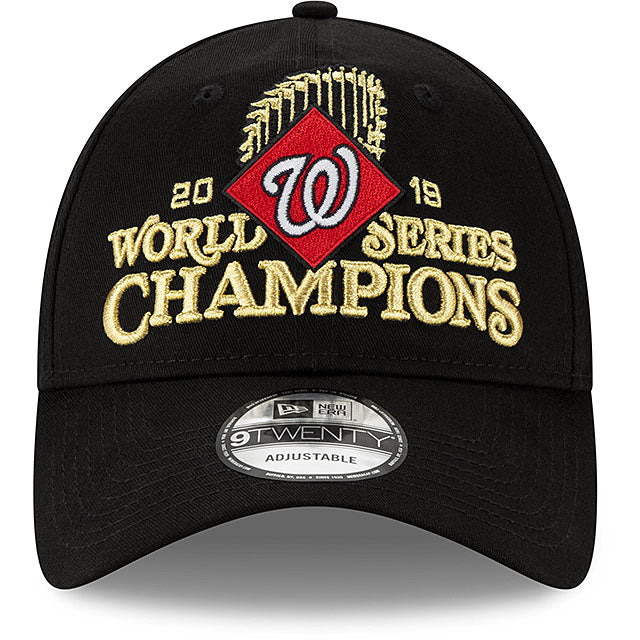 球団史上初ワールドシリーズ制覇記念モデル ニューエラ ワシントン ナショナルズ 9TWENTY MLB 2019 WORLD SERIES CHAMPS LOCKER ROOM