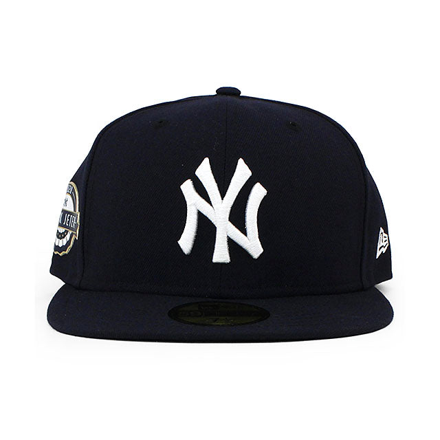 ニューエラ 59FIFTY デレク ジーター 米・野球殿堂入り記念モデル ニューヨーク ヤンキース HALL OF FAME AUTHENTIC FITTED CAP NAVY