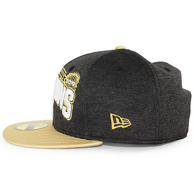 球団史上初ワールドシリーズ制覇記念モデル ニューエラ キャップ 59FIFTY ワシントン ナショナルズ LB 2019 WORLD SERIES CHAMPIONS FITTED CAP BLACK-GOLD