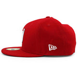 ニューエラ キャップ 59FIFTY ワシントン ナショナルズ MLB 2019 WORLD SERIES GAME FITTED CAP RED