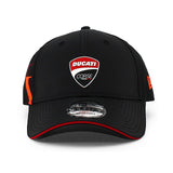 ニューエラ キャップ 9FORTY ドゥカティ コルセ GRADIENT PRINT STRAPBACK CAP BLACK