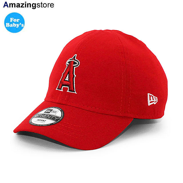 幼児用 ニューエラ キャップ 9TWENTY ロサンゼルス エンゼルス MLB KID'S MY 1st INFANT ADJUSTABLE CAP RED