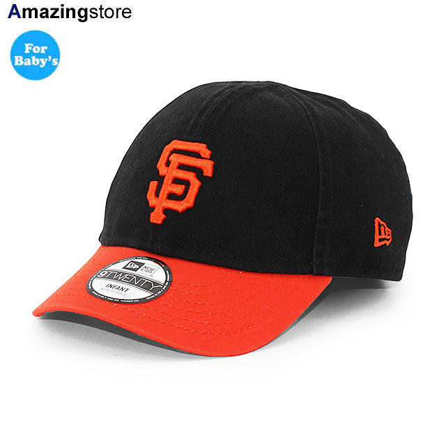 幼児用 ニューエラ キャップ 9TWENTY サンフランシスコ ジャイアンツ MLB KID'S MY 1st INFANT ADJUSTABLE CAP BLACK