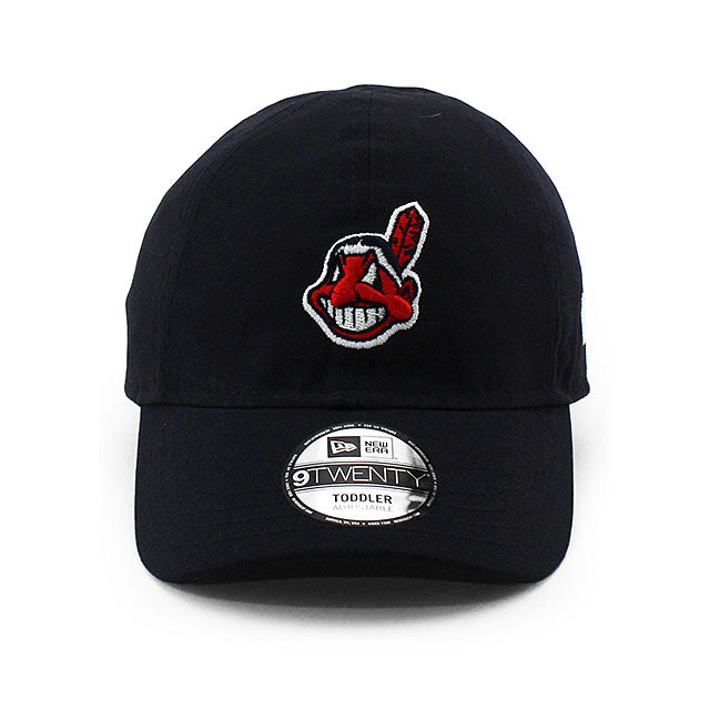 幼児用 ニューエラ キャップ 9TWENTY クリーブランド インディアンス MLB KID'S MY 1st INFANT ADJUSTABLE CAP NAVY