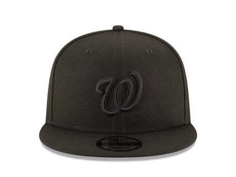 ニューエラ キャップ 9FIFTY スナップバック ワシントン ナショナルズ MLB TEAM BASIC SNAPBACK CAP BLACKOUT