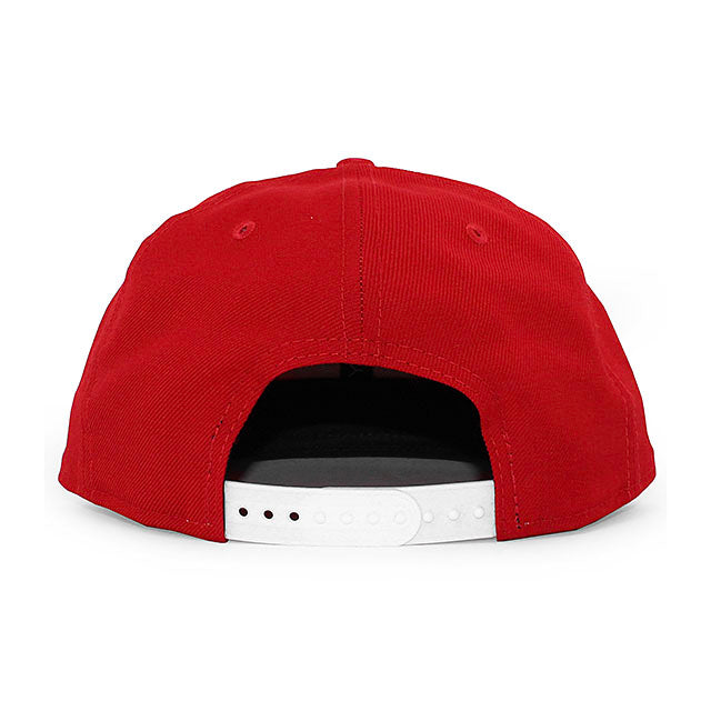 ニューエラ 9FIFTY ロサンゼルス クリッパーズ NBA TEAM-BASIC SNAPBACK CAP RED-WHITE NEW ERA LOS ANGELES CLIPPERS